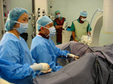 Dr Chin doing Endoscopic Surgery Dr Chin doing Endoscopic Surgery